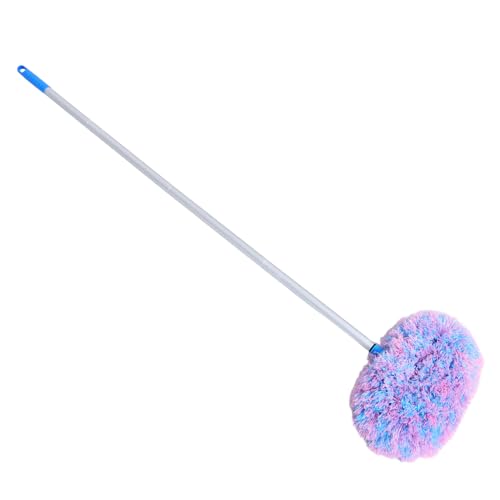 INOOMP Ceiling Fan Cleaner Duster mit Teleskopstange Abnehmbare Ringförmige Bürste Weicher Staubwedel für Hohe Decken und Ventilatorblätter Leichtes Verlängerungswerkzeug für Gründliche von INOOMP