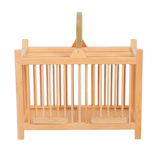 INOOMP Cricket Pets Cage: Holz-Transportbox für kleine Haustiere, Heuschrecken, Reptilien-Transportbox, Lebensraum- für Hamster, Rennmäuse, Insekten von INOOMP