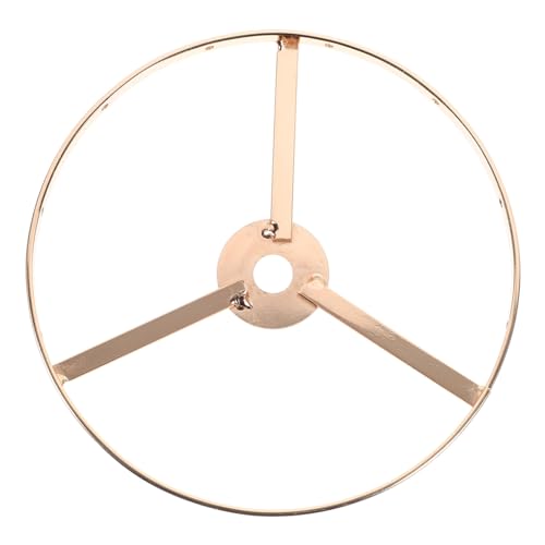 INOOMP DIY Lampenschirm Halterung aus Lampenschirm Ring für Tischlampe Stehlampe Kronleuchter Robuste und Langlebige Lichtfassung Einfache Installation Passend für Verschiedene von INOOMP