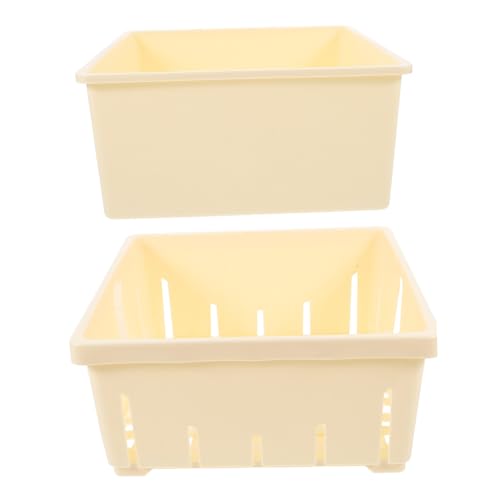 INOOMP DIY Tofu Mold Kunststoff Wiederverwendbar Küchenform für Hausgemachte Tofu Käse Pressen Vielseitig Sicher und Praktisch für Kreatives Kochen von INOOMP