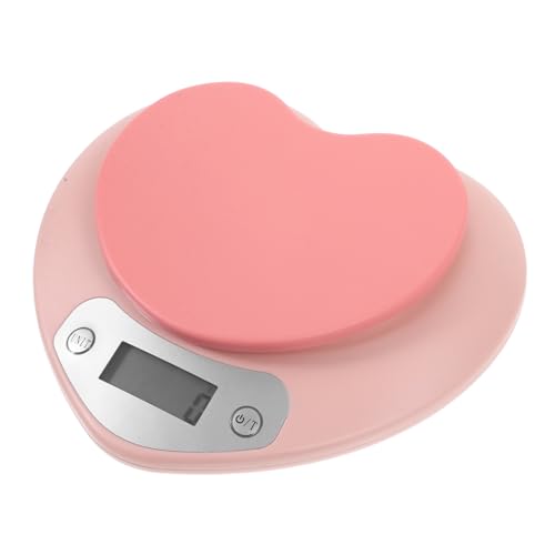 INOOMP Digitale Küchenwaage Kunststoff Elektronische Küchenwaage Präzise Backwaage Rosa Kompakt Für Haushalt und Backen Akku betrieben INOOMP Digitale Küchenwaage Kunststoff Elektronische Küchenwaage Präzise Backwaage Rosa Kompakt Für Haushalt und Backen Akku betrieben von INOOMP