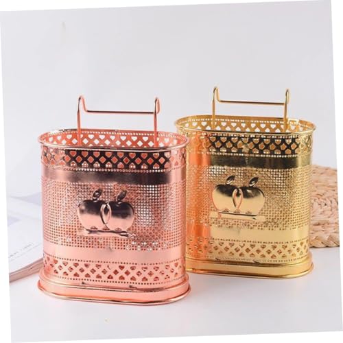 INOOMP Edelstahl Chopstick Halter Hängend Rostfrei Doppelfach Besteckhalter Platzsparend Küchenutensilien Organizer Küchenwand Hängekorb für Essstäbchen und Besteck Zufällige Farbe INOOMP Edelstahl Chopstick Halter Hängend Rostfrei Doppelfach Besteckhalter Platzsparend Küchenutensilien Organizer Küchenwand Hängekorb für Essstäbchen und Besteck Zufällige Farbe von INOOMP