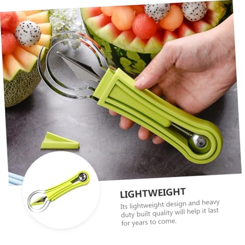 INOOMP Edelstahl Obstschneider Melonenausstecher und Fruchtausstecher mit Ergonomischem Griff für Melonen Beeren und Dekorative Obstverzierung Geeignet für Küche und Restaurant INOOMP Edelstahl Obstschneider Melonenausstecher und Fruchtausstecher mit Ergonomischem Griff für Melonen Beeren und Dekorative Obstverzierung Geeignet für Küche und Restaurant von INOOMP