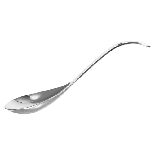 INOOMP Edelstahl Reislöffel Nicht Verformbar Poliert Langlebig Praktisch Küchenhelfer Zum Reis Portionieren Ergonomisch Geformt Für Haushalt Und Gastronomie von INOOMP