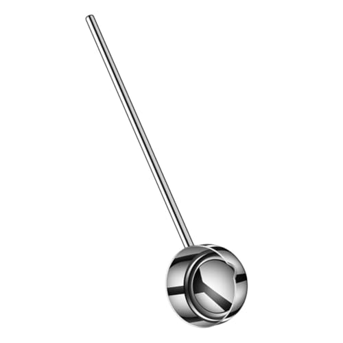 INOOMP Edelstahl Schöpflöffel mit Langem Griff Robuste Suppenkelle für Küche und Restaurant Ergonomisch Geformt Hitzebeständig und Vielseitig für Wasser und Suppe Geeignet von INOOMP