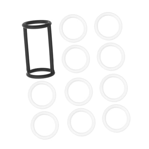 INOOMP Eiscreme-maschinen Dichtungssatz Silikon Ersatzdichtungen Leckschutz Ersatzdichtung für Soft Serve Spender Kompatibel mit Verschiedenen Marken Frostbeständig und Langlebig von INOOMP