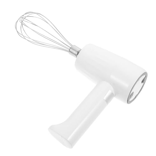INOOMP Elektrischer Handmixer Kabellos USB Wiederaufladbar Leichter Milchaufschäumer Cremiger Schneebesen für Kuchen Backen Soups von INOOMP