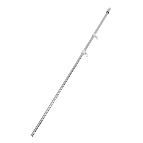INOOMP Fahnenmast Rostfrei Langlebig Wetterfest für Garten Wandmontage Vielseitig Einsetzbar und Elegant INOOMP Fahnenmast Rostfrei Langlebig Wetterfest für Garten Wandmontage Vielseitig Einsetzbar und Elegant von INOOMP