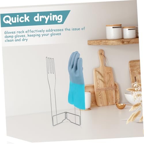 INOOMP Faltbarer Handschuhhalter aus Robustem Eisen für Küche Platzsparender Handschuh trockner und Multifunktionaler Halter für Küchenschwämme Geschirrtücher Trocknet Küchenhandschuhe INOOMP Faltbarer Handschuhhalter aus Robustem Eisen für Küche Platzsparender Handschuh trockner und Multifunktionaler Halter für Küchenschwämme Geschirrtücher Trocknet Küchenhandschuhe von INOOMP