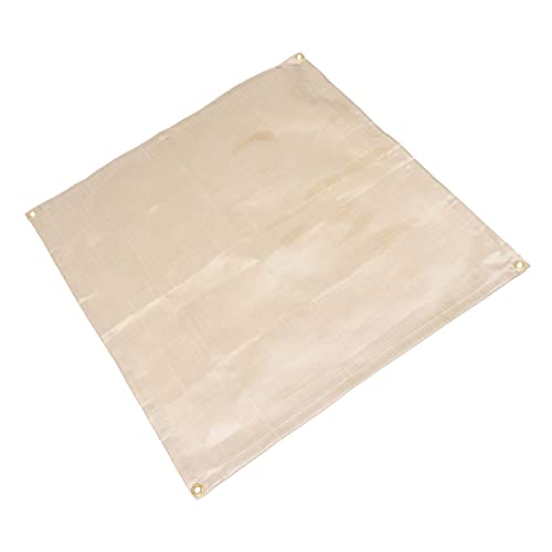 INOOMP Feuerlöschdecke Plane feuerfeste Matte Schweißdecke aus Carbonfilz feuerhemmende Decke Feuerholz Brandschutzdecke Feuerschutzdecke Löschdecke draußen feuerfeste Decke Glasfaser von INOOMP