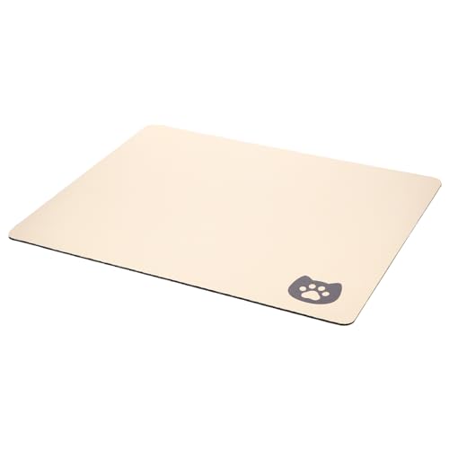 INOOMP Futtermatte für Haustiere Wasserspendermatte für Haustiere Hundekotmatte Sitzkissen Pfote Hundematte zum Füttern Wasserabsorbierende Matte für Hundewassernäpfe schnelltrocknend von INOOMP