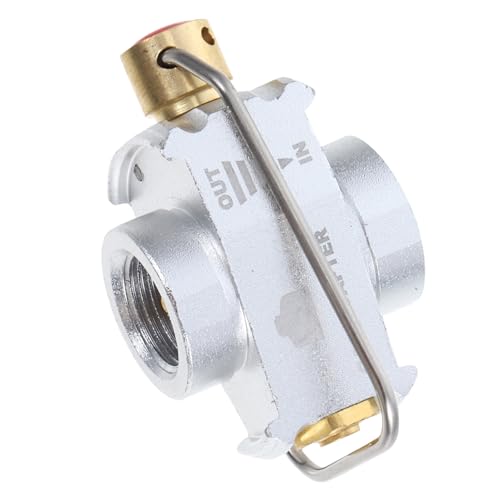 INOOMP Gas Nachfülladapter für Campingkocher Leichter und Kompakter Ventiladapter für Flachkanister Wiederverwendbarer Gasventil Adapter für Outdoor Aktivitäten Wie Wandern und Picknick von INOOMP