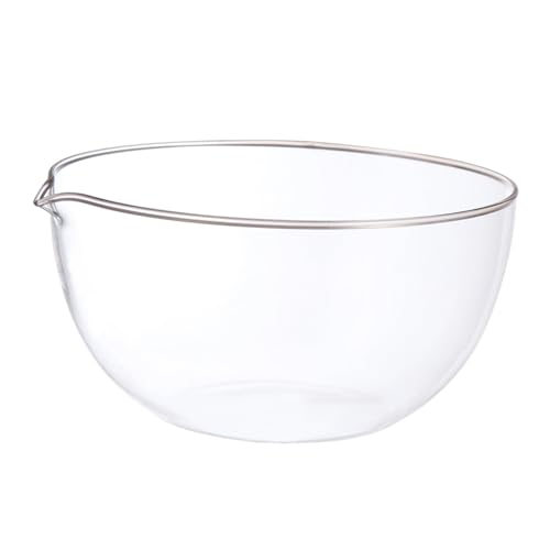 INOOMP Glas Abdampfschale Flachboden Verdunstungsschale Laborgerät Große Heiz Verdunstungsfläche Vielseitig Einsetzbar für Labor Schule und Haushalt INOOMP Glas Abdampfschale Flachboden Verdunstungsschale Laborgerät Große Heiz Verdunstungsfläche Vielseitig Einsetzbar für Labor Schule und Haushalt von INOOMP