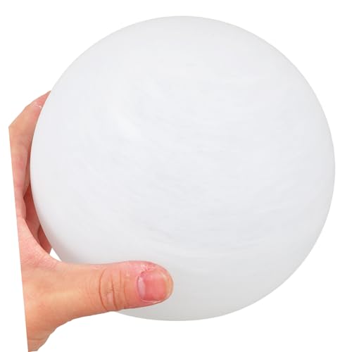 INOOMP Glas Lampenschirm Wolkenform Elegantes Design Stabiles Material DIY Dekoration Für Kronleuchter Tischlampe Schlafzimmer Beleuchtung Ersatzschirm von INOOMP