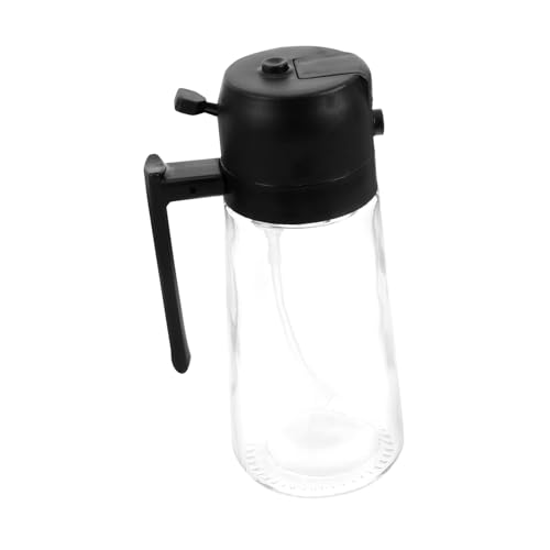 INOOMP Glas Ölspender mit Ausgießer und Sprühfunktion Großer Fassungsvermögen Küchenflasche für Öl und Sojasauce Schwarz Klarer Behälter für Vielseitige Würzaufbewahrung Einfach zu INOOMP Glas Ölspender mit Ausgießer und Sprühfunktion Großer Fassungsvermögen Küchenflasche für Öl und Sojasauce Schwarz Klarer Behälter für Vielseitige Würzaufbewahrung Einfach zu von INOOMP