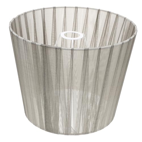 INOOMP Grauer Lampenschirm für Tischlampe Atmungsaktives Feines Mesh design Leichter Stabiler Lampenschirm ersatz Einfache Montage Augenschonend Geeignet für Schlafzimmer und Wohnzimmer INOOMP Grauer Lampenschirm für Tischlampe Atmungsaktives Feines Mesh design Leichter Stabiler Lampenschirm ersatz Einfache Montage Augenschonend Geeignet für Schlafzimmer und Wohnzimmer von INOOMP