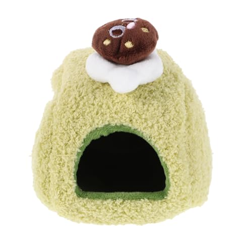INOOMP Hamster Winterbett Baumwolle Gemütliches Versteckhaus Für Kleine Tiere Warmes Nest Für Hamster Und Kleintiere Multifunktionale Schlafgelegenheit Mit Spielbereich Und Komfortabel von INOOMP