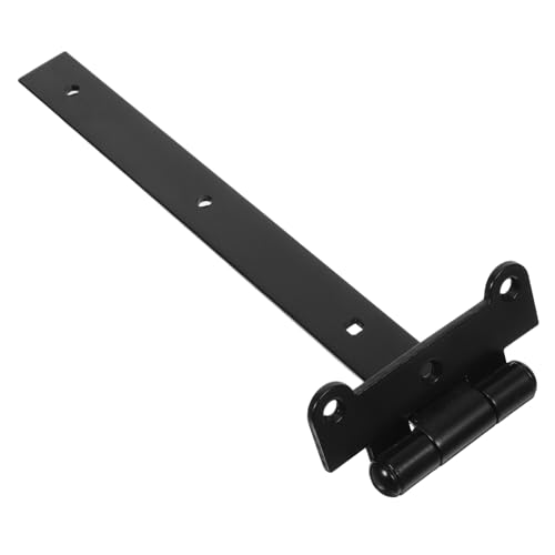INOOMP Heavy Duty T Förmige Türscharniere mit Schwarzer Beschichtung Kratzfestes Gartentor Scharnier für Schwere Türen Vielseitig Montierbar Einfache Installation für Garage Schuppen Zaun INOOMP Heavy Duty T Förmige Türscharniere mit Schwarzer Beschichtung Kratzfestes Gartentor Scharnier für Schwere Türen Vielseitig Montierbar Einfache Installation für Garage Schuppen Zaun von INOOMP