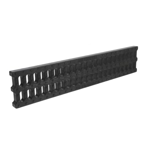 INOOMP Hochwertiges Kunststoff Drainagegitter für Außenbereich mit Trench Abdeckung Hitzebeständig Langlebig Geeignet als Professioneller Küchen Regenwasser abflussdeckel Schützt vor von INOOMP