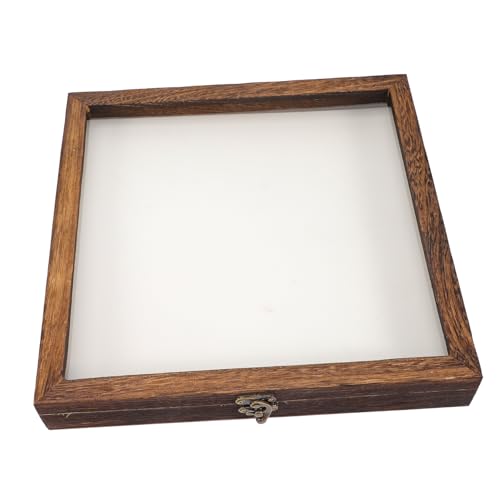 INOOMP Holz Insekten schaukasten mit Klarglasdeckel Retro Stil Schmetterlingsproben Aufbewahrungsbox mit Eva Polster Kompakte Leichte Vitrine für Sammler und Entomologie Displays INOOMP Holz Insekten schaukasten mit Klarglasdeckel Retro Stil Schmetterlingsproben Aufbewahrungsbox mit Eva Polster Kompakte Leichte Vitrine für Sammler und Entomologie Displays von INOOMP