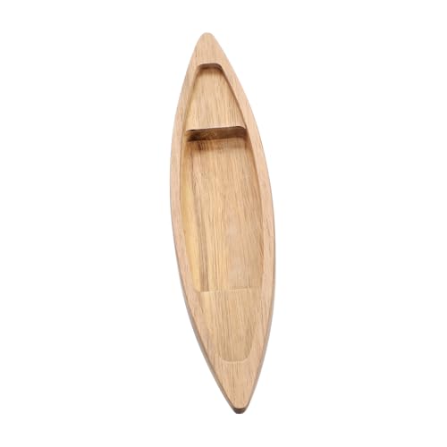 INOOMP Holzboot Modell Dekoration Unvollendetes Boot Ornament für Schreibtisch Rustikale Wohnaccessoires für Zuhause Büro oder von INOOMP