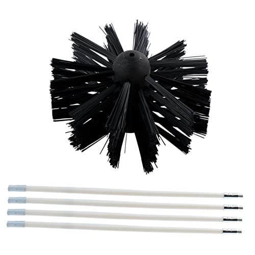 INOOMP Kaminbürste und Trockner Rohrbürste Teilig Flexibel Reinigungsbürste für Ofenrohr Lüftungskanal und Abluft Geeignet für Staub und Flusenentfernung im Haushalt INOOMP Kaminbürste und Trockner Rohrbürste Teilig Flexibel Reinigungsbürste für Ofenrohr Lüftungskanal und Abluft Geeignet für Staub und Flusenentfernung im Haushalt von INOOMP