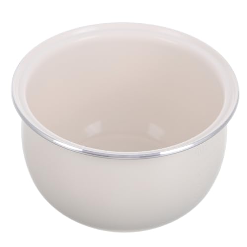 INOOMP Keramik Glasur Ersatz Innentopf für Elektrischen Reiskocher Halbkugelförmiger Innenbehälter mit Gleichmäßiger Wärmeverteilung Intelligente Temperaturregelung Vielseitig für Reis von INOOMP