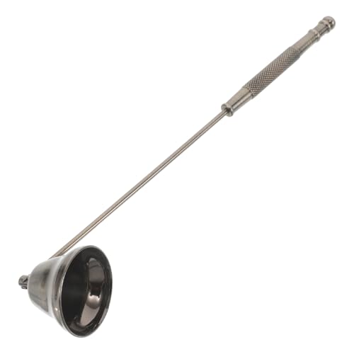 INOOMP Kerzenlöscher Vintage: Docht-Flammenlöscher aus Edelstahl – Kerzenlöscher-Werkzeug mit langem Griff zum sicheren Löschen INOOMP Kerzenlöscher Vintage: Docht-Flammenlöscher aus Edelstahl – Kerzenlöscher-Werkzeug mit langem Griff zum sicheren Löschen von INOOMP