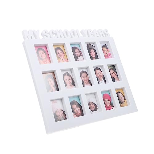INOOMP Kinderwachstumsbilderrahmen Tabletop Fotorahmen für Schuljahre zur Aufbewahrung und Präsentation Wertvoller Erinnerungen Design für Kinderzimmer INOOMP Kinderwachstumsbilderrahmen Tabletop Fotorahmen für Schuljahre zur Aufbewahrung und Präsentation Wertvoller Erinnerungen Design für Kinderzimmer von INOOMP