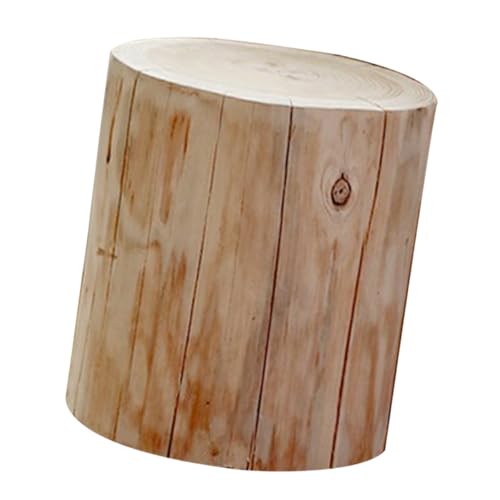 INOOMP Kleiner Baumstumpf Hocker aus Massivholz Stabiler Holzschemel als Beistelltisch und Schuhwechselhocker Vielseitiger Holzstuhl für Schlafzimmer und Wohnzimmer Naturbelassen Ø Höhe INOOMP Kleiner Baumstumpf Hocker aus Massivholz Stabiler Holzschemel als Beistelltisch und Schuhwechselhocker Vielseitiger Holzstuhl für Schlafzimmer und Wohnzimmer Naturbelassen Ø Höhe von INOOMP