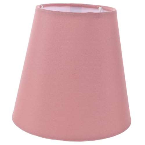 INOOMP Kleiner Stoff-lampenschirm Trommelform Weiches Licht Vielseitiger Lampenschirm für Steh- Tisch- Wand Pendelleuchten Vintage Stoffbezug Blendfreie Beleuchtung von INOOMP