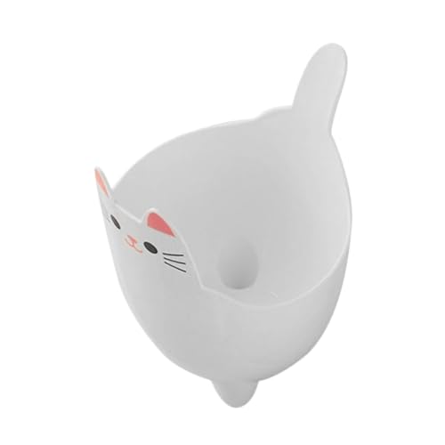 INOOMP Kompakter Desktop Mülleimer aus Tragbarer Leicht zu Reinigender Aufbewahrungseimer Niedlicher Katzen Design Abfallbehälter für Büro Schreibtisch und Kleine Gegenstände von INOOMP