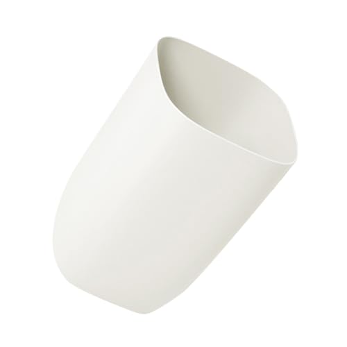 INOOMP Küchen Mülleimer Weiß Abfallbehälter Rutschfest für Büro Bad Kleine Räume Multifunktional als Aufbewahrung und Blumenvasen Geeignet INOOMP Küchen Mülleimer Weiß Abfallbehälter Rutschfest für Büro Bad Kleine Räume Multifunktional als Aufbewahrung und Blumenvasen Geeignet von INOOMP