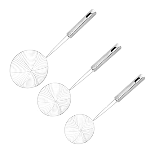 INOOMP Küchensieb mit Langem Griff Feinmaschiger Spiralsieb Löffel für Nudeln Spätzle Pasta und Frittieren Hitzebeständig Rostfrei Spülmaschinengeeignet mit Aufhängeloch INOOMP Küchensieb mit Langem Griff Feinmaschiger Spiralsieb Löffel für Nudeln Spätzle Pasta und Frittieren Hitzebeständig Rostfrei Spülmaschinengeeignet mit Aufhängeloch von INOOMP