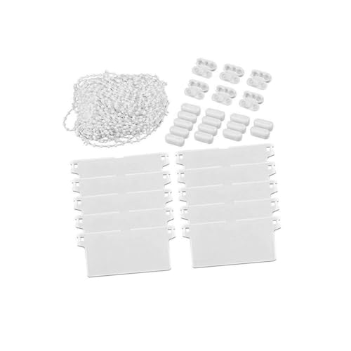 INOOMP Kunststoff jalousien Zubehör Set Bodenplatten Perlenclips Perlenkette für Vorhang Gardinenschienensystem Ersatzteile Langlebig und Kompatibel INOOMP Kunststoff jalousien Zubehör Set Bodenplatten Perlenclips Perlenkette für Vorhang Gardinenschienensystem Ersatzteile Langlebig und Kompatibel von INOOMP