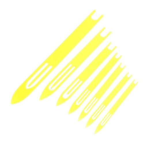 INOOMP Kunststoff-netzschiffchen Zur Reparatur Von Fischernetzen 7-teiliges Netzweb-Shuttle Strick-shuttles Ausbesserungsset von INOOMP