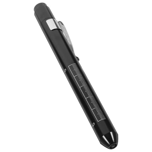 INOOMP LED Medizinische Penlight ohne Batterie Kompakte Staubgeschützte Pupillen Ohruntersuchungslampe mit Hellem Weißlicht für Ärzte und Pflegepersonal Leicht und Robust Diagnostikhilfe von INOOMP