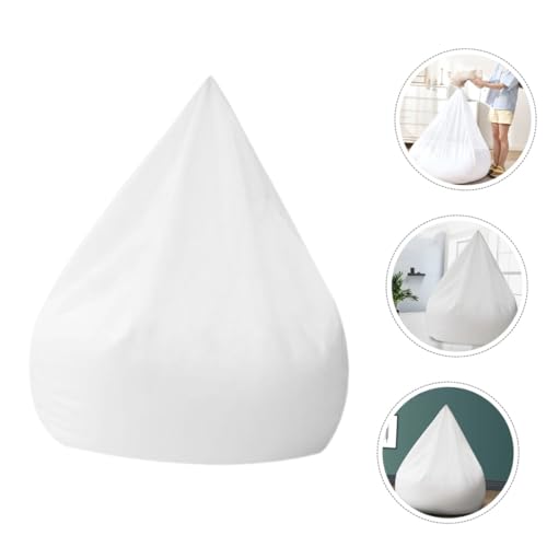 INOOMP Lazy Sofa Innensack aus Atmungsaktivem Stoff Waschbarer Bezug ohne Füllung Langlebige Sitzsack Hülle für Bequeme Lounge und Gemütliches Sitzen von INOOMP