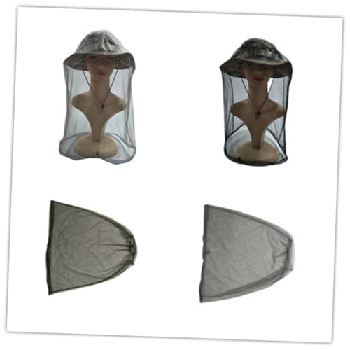INOOMP Leichter Atmungsaktiver Imker Anglerhut mit Moskitonetz Wasser Schmutzabweisend für Camping Gartenarbeit Wandern und Insektenschutz im Freien INOOMP Leichter Atmungsaktiver Imker Anglerhut mit Moskitonetz Wasser Schmutzabweisend für Camping Gartenarbeit Wandern und Insektenschutz im Freien von INOOMP