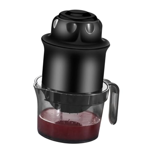 INOOMP Manuelle Saftpresse für Orangen und Zitronen Multifunktionaler Fruchtsqueezer mit Integriertem Sieb Tragbarer Kompakter Entsafter für Küche Camping und Zuhause Schwarzes Design INOOMP Manuelle Saftpresse für Orangen und Zitronen Multifunktionaler Fruchtsqueezer mit Integriertem Sieb Tragbarer Kompakter Entsafter für Küche Camping und Zuhause Schwarzes Design von INOOMP