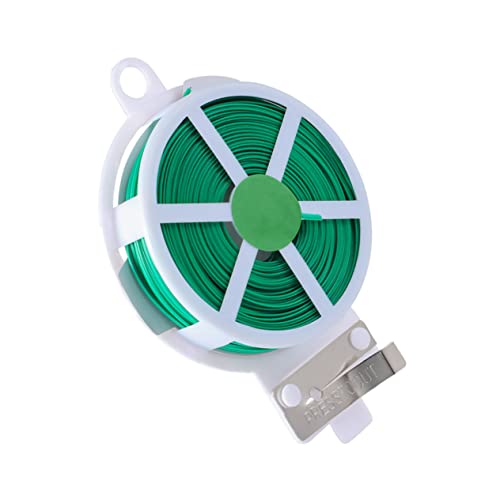 INOOMP Pflanzenbinder 3 Rollen Mehrzweck Drähte Mit Kunststoffbeschichtung Für Gartenpflanzen Flexibel Und Einfach Zu Bedienen 50m Pro Rolle Für Pflanzenstütze Und Gartenarbeiten INOOMP Pflanzenbinder 3 Rollen Mehrzweck Drähte Mit Kunststoffbeschichtung Für Gartenpflanzen Flexibel Und Einfach Zu Bedienen 50m Pro Rolle Für Pflanzenstütze Und Gartenarbeiten von INOOMP