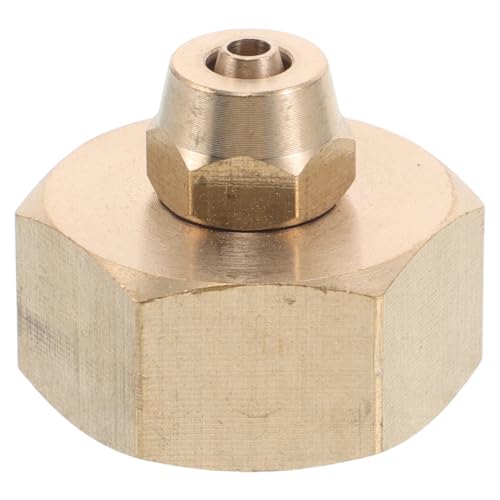 INOOMP Messing-Gartenschlauchadapter - 3/4 Zoll GHT-Buchse auf 1/4 Zoll Schlauch-Wasserschlauchkupplung, Reduzierstück für Tropfbewässerung INOOMP Messing-Gartenschlauchadapter - 3/4 Zoll GHT-Buchse auf 1/4 Zoll Schlauch-Wasserschlauchkupplung, Reduzierstück für Tropfbewässerung von INOOMP
