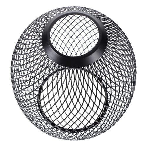 INOOMP Metall Lampenschirm Hängelampe Trommelform Vintage Drahtgeflecht Lampenschirm für Restaurant Wohnzimmer Büro Schlafzimmer von INOOMP