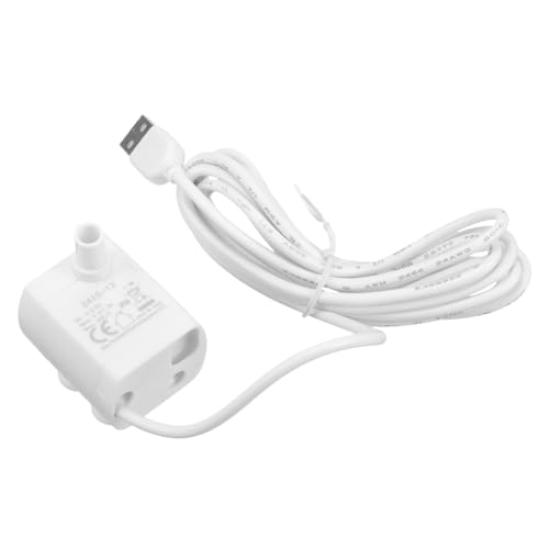 INOOMP Mini Tauchpumpe USB Betrieben Leise Wasserspielpumpe für Aquarium Teich Garten Springbrunnen Outdoor Submersible Pumpe Langlebig Effizient Wasserersparnis von INOOMP