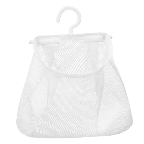 INOOMP Multifunktionaler Mesh Aufbewahrungsbeutel mit Haken Klammer Tasche Waschmaschinen Wäschesack Hängender Netzbeutel für Küche Bad Camping und Garderobe Weiß Langlebig und Waschbar INOOMP Multifunktionaler Mesh Aufbewahrungsbeutel mit Haken Klammer Tasche Waschmaschinen Wäschesack Hängender Netzbeutel für Küche Bad Camping und Garderobe Weiß Langlebig und Waschbar von INOOMP