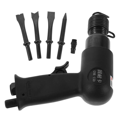 INOOMP Multifunktionales Pneumatik Hammer Werkzeug mit Luftmeißel und Meißeln Leistungsstarkes Langlebiges Pneumatikschaufel Professionelle Rostentfernung und Metallbearbeitung von INOOMP