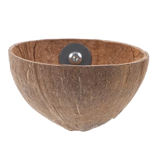 INOOMP Natürliches Kokosnuss vogelnest aus Robustem Kokosnussschalenmaterial Langlebiges und Verschleißfestes Nistkasten für Papageien und Kleine Vögel als Hängendes Außenvogelhaus zur INOOMP Natürliches Kokosnuss vogelnest aus Robustem Kokosnussschalenmaterial Langlebiges und Verschleißfestes Nistkasten für Papageien und Kleine Vögel als Hängendes Außenvogelhaus zur von INOOMP