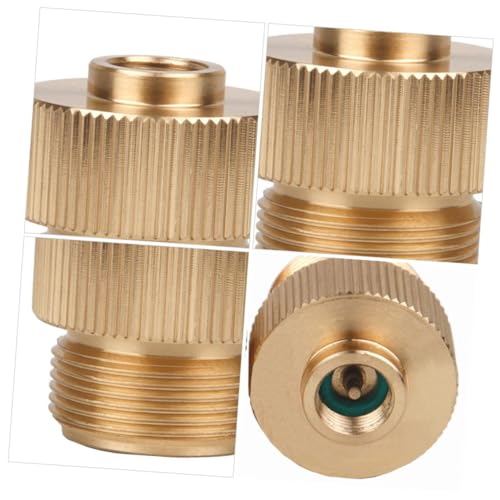 INOOMP Outdoor Camping Gaskocher Adapter mit Gasventil Gaskartuschen Anschluss Langlebiger Gas Tank Übergang mit Dichtungsring Sicherer und Einfacher Betrieb für Grill und Kochen INOOMP Outdoor Camping Gaskocher Adapter mit Gasventil Gaskartuschen Anschluss Langlebiger Gas Tank Übergang mit Dichtungsring Sicherer und Einfacher Betrieb für Grill und Kochen von INOOMP