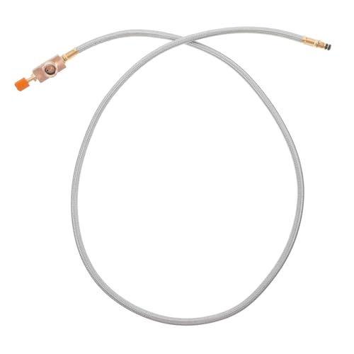INOOMP Outdoor Gasschlauch Verlängerung für Campingkocher Leichte Gasrohr verlängerung Kompatibel mit Gaskartuschen Flexibel und Tragbar für Grill Feuerstelle und Gasgeräte im Freien von INOOMP