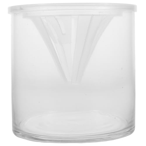 INOOMP Pflanzenvermehrungsstation: Hydroponischer Glasbehälter, Vasengläser mit Netzkorb, Pflanzenterrarium, Desktop-Aquarium INOOMP Pflanzenvermehrungsstation: Hydroponischer Glasbehälter, Vasengläser mit Netzkorb, Pflanzenterrarium, Desktop-Aquarium von INOOMP